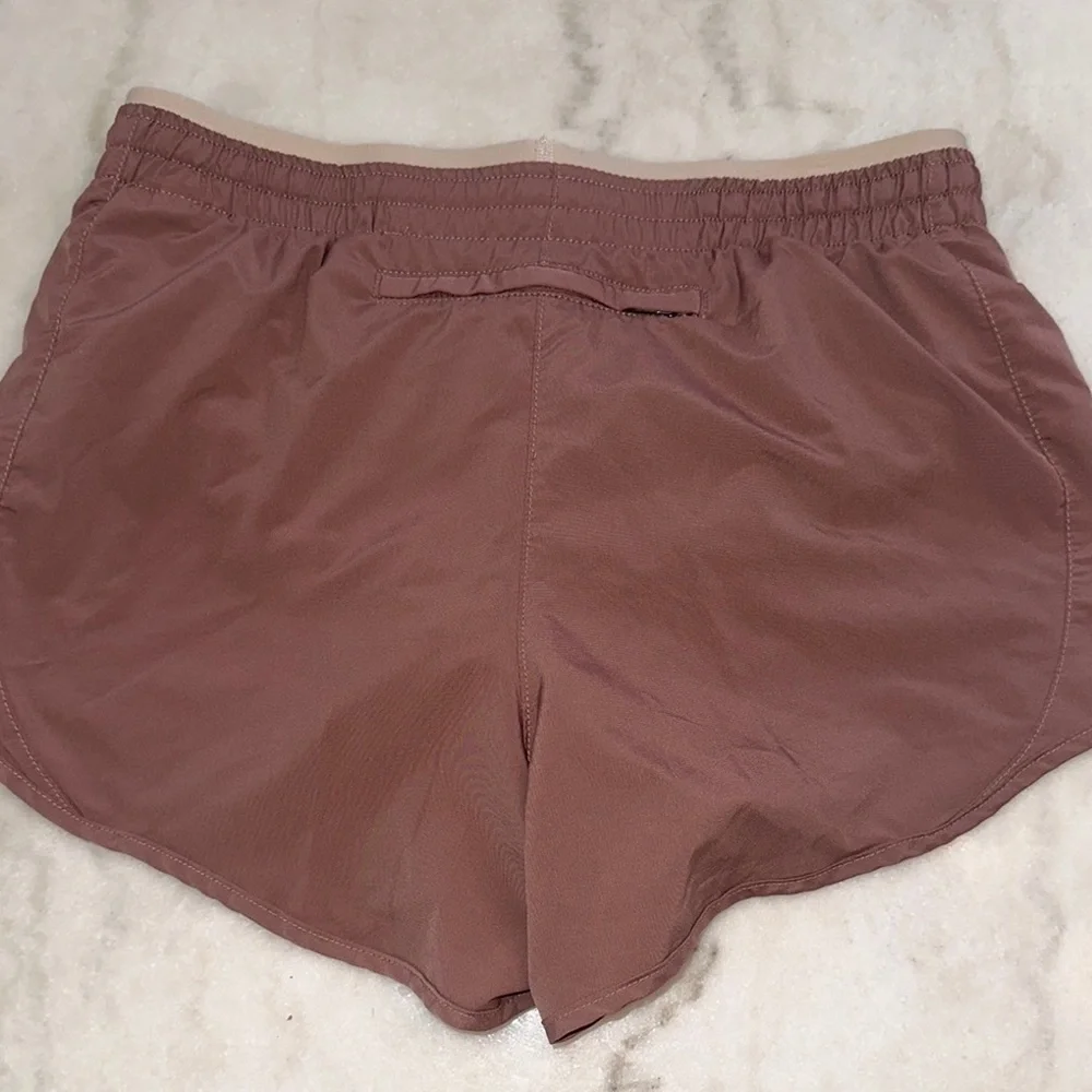 Nike Running Tan‎ Athletic Shorts with Elastic Waistband